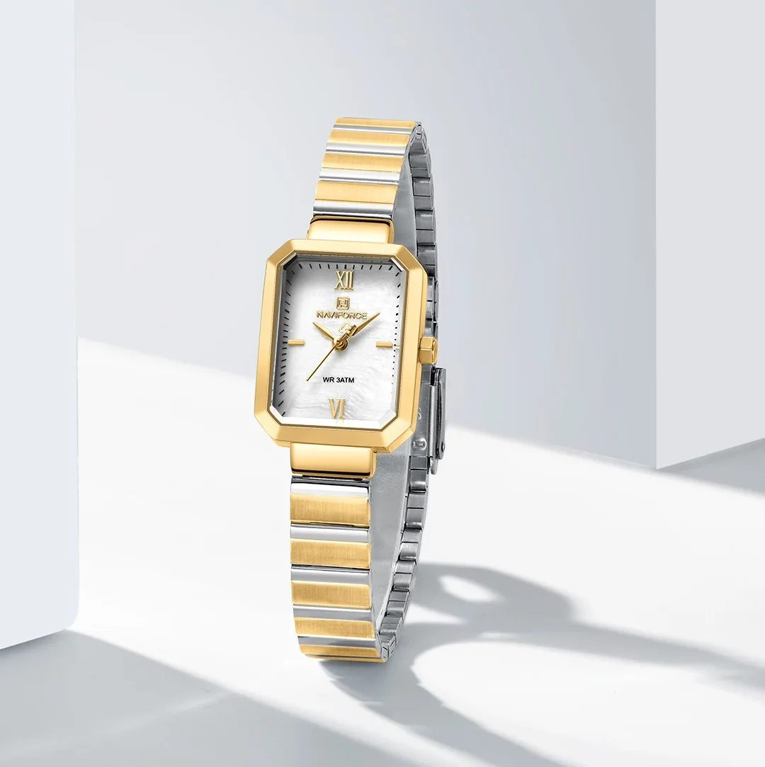 Naviforce 5050 - Gold White For Women
