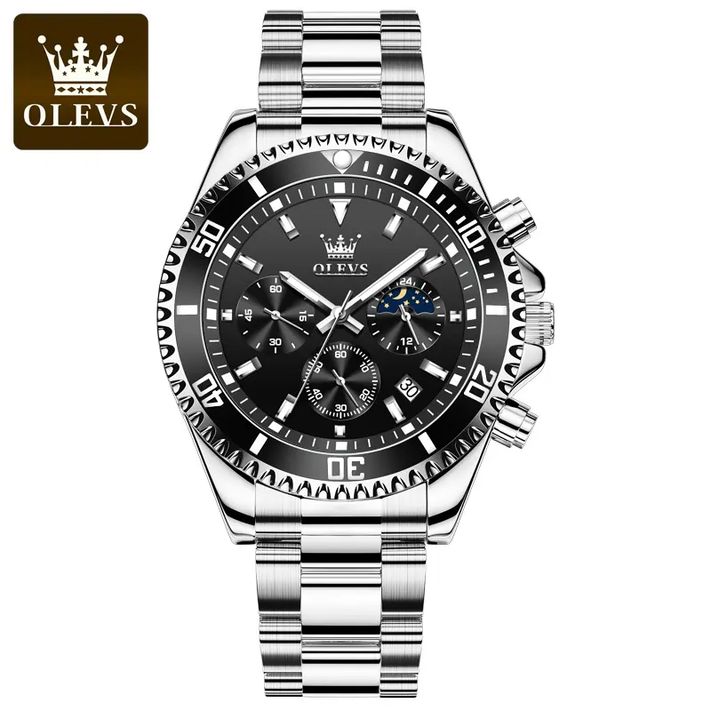 OLEVS 2870 - SILVER BLACK