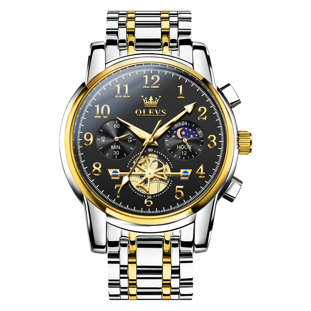 OLEVS 2900 -GOLDEN BLACK