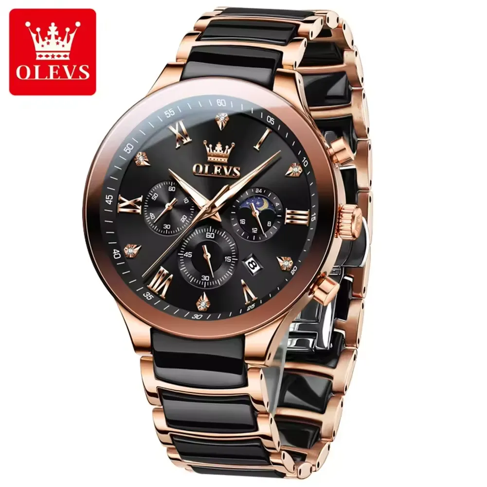 OLEVS 7004 - ROSE BLACK