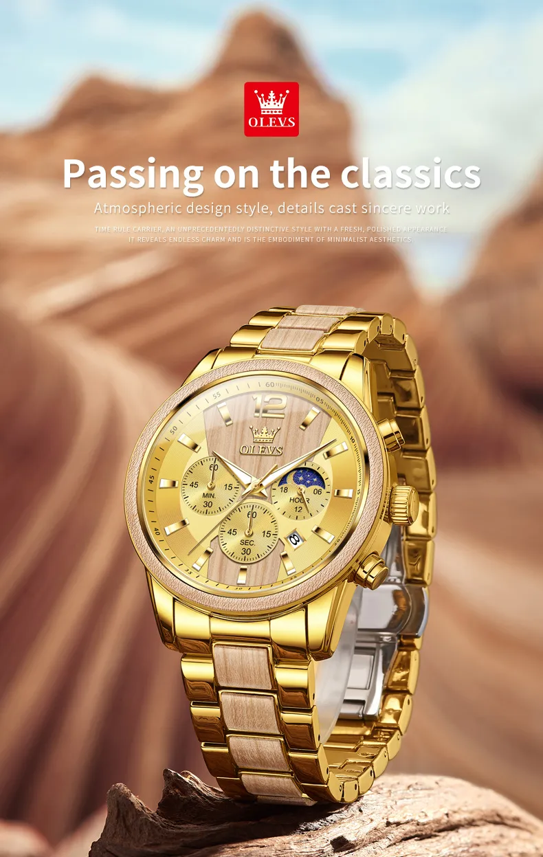 OLEVS 3645-GOLD description image