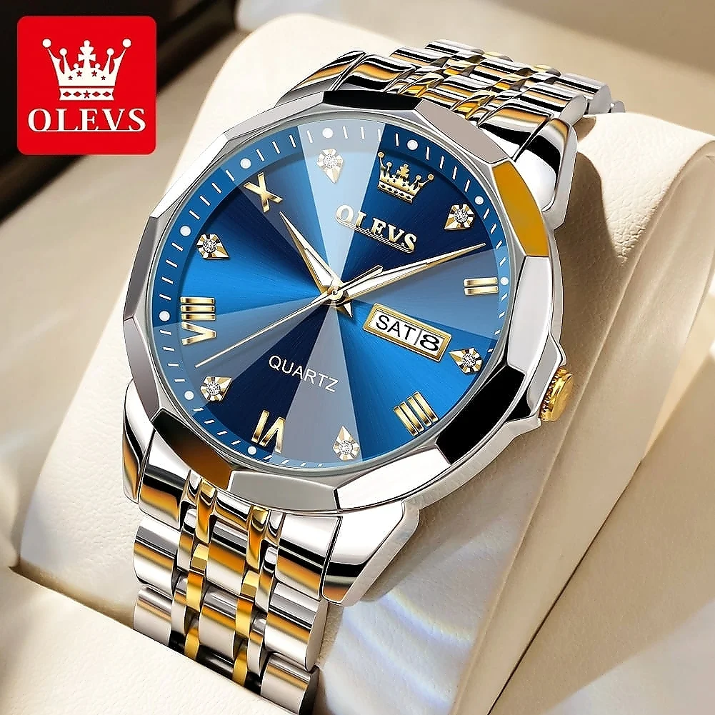 OLEVS 9931-GOLDEN BLUE image 2