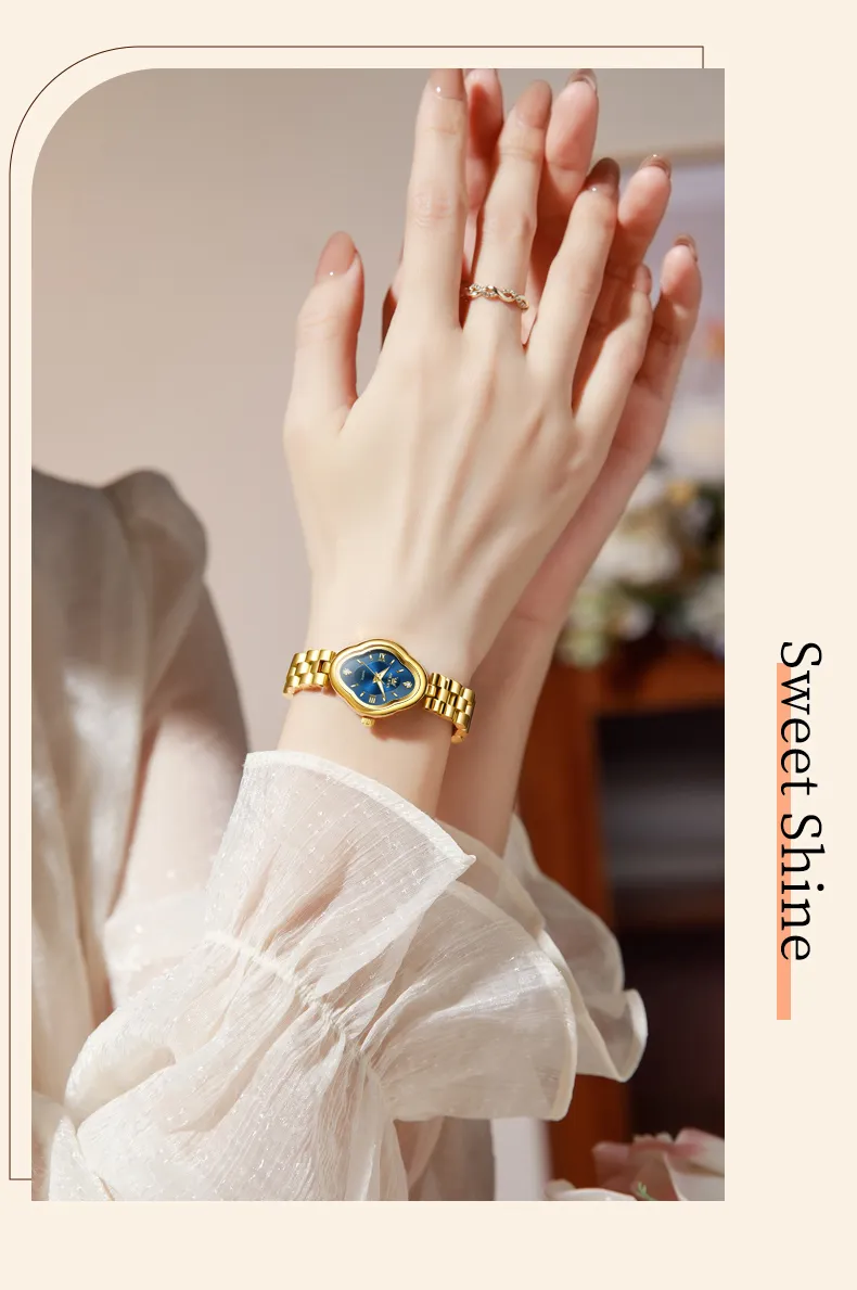 OLEVS 5666-GOLDEN BLUE description image