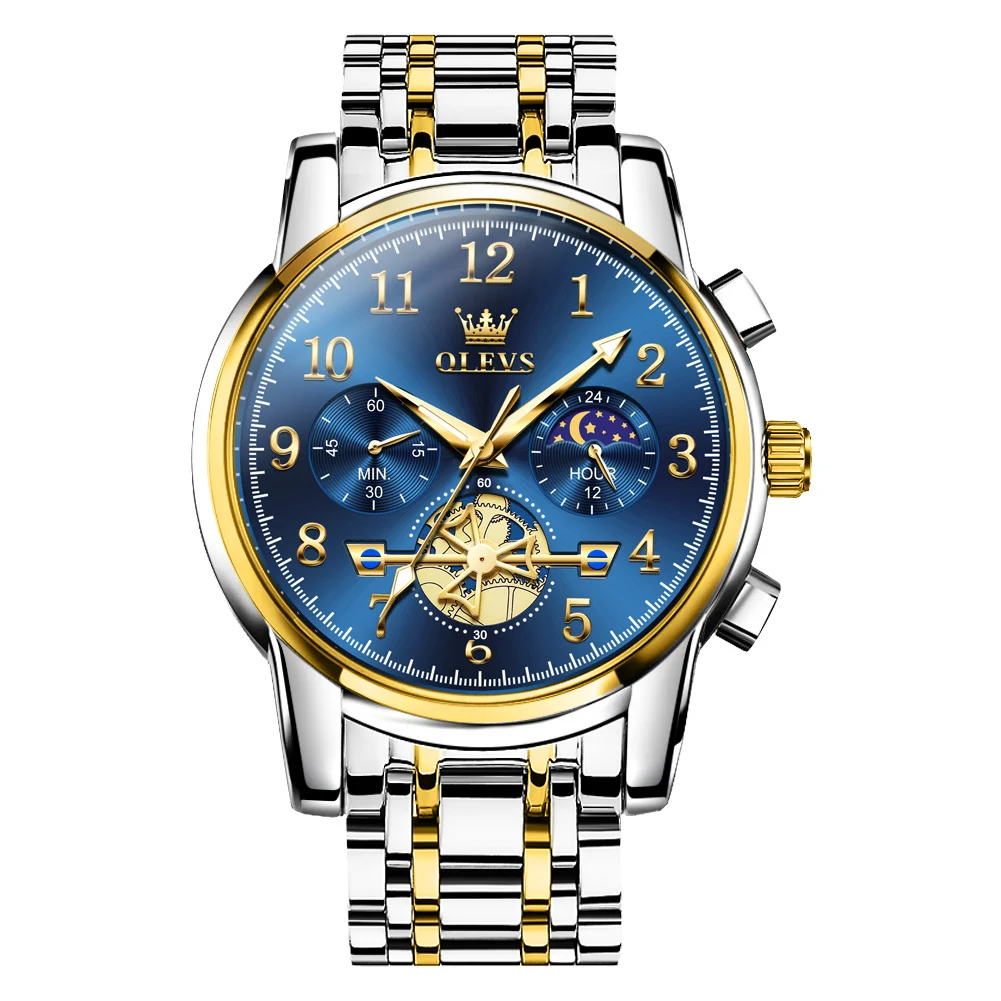 OLEVS 2900-GOLDEN BLUE