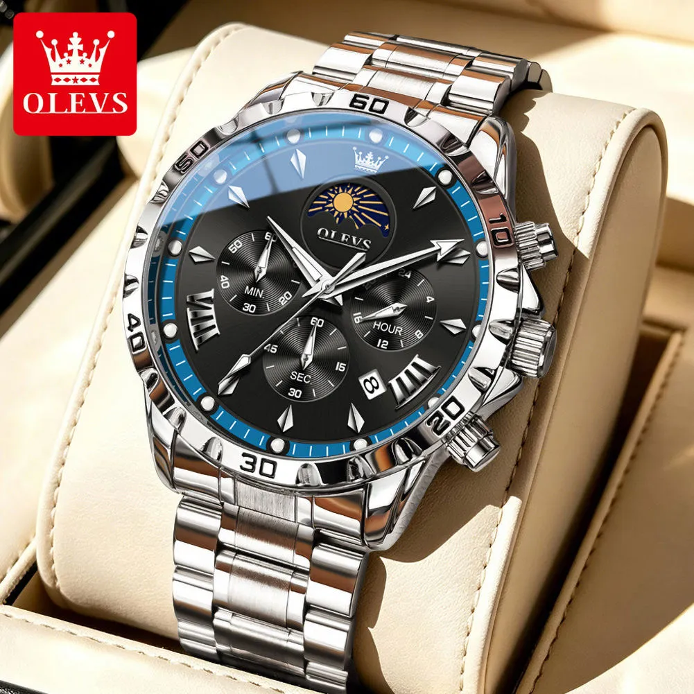 OLEVS 2949-SILVER BLUE image 2
