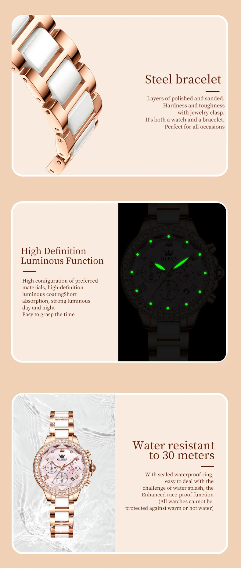 OLEVS 9999 - WHITE description image