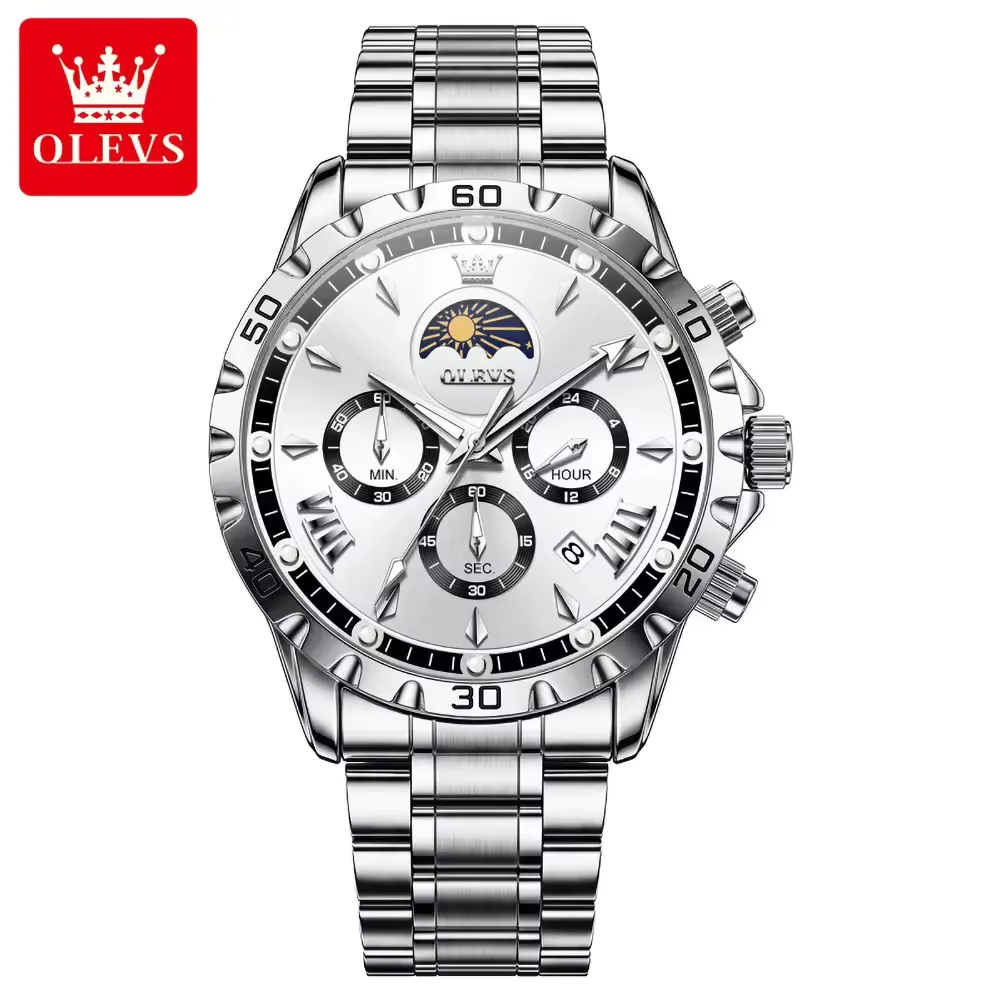 OLEVS 2949-SILVER WHITE