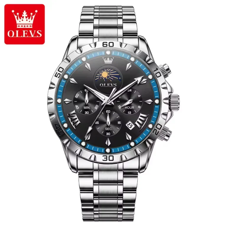 OLEVS 2949-SILVER BLUE