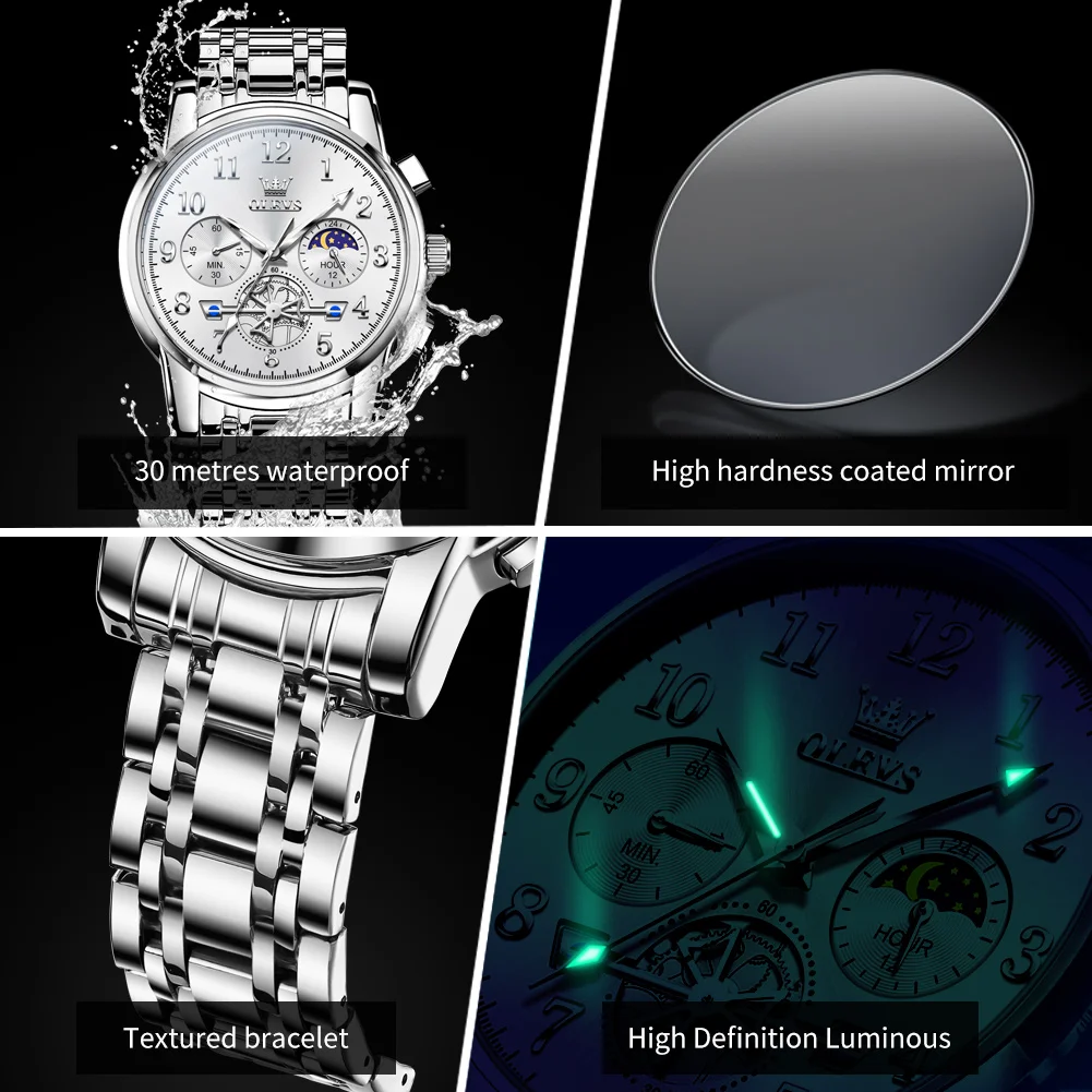 OLEVS 2900 - SILVER description image