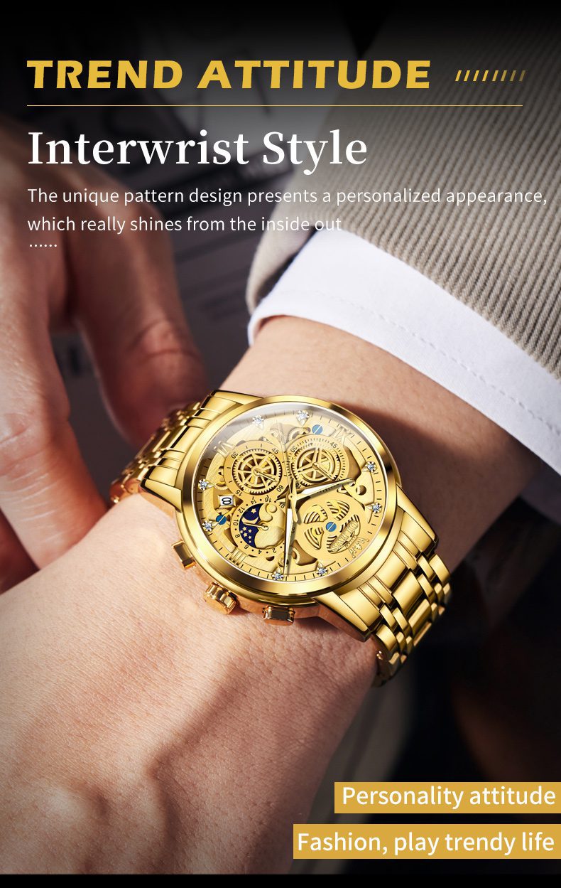 OLEVS 9947-GOLDEN description image