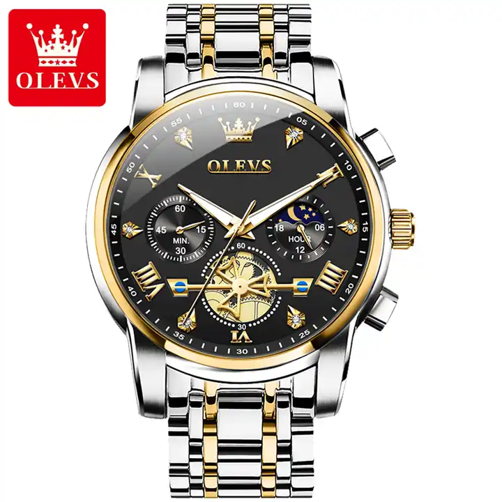 OLEVS 2856 -GOLDEN BLACK