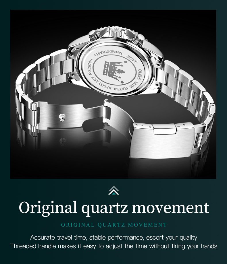 OLEVS 2870 -GOLDEN BLACK description image