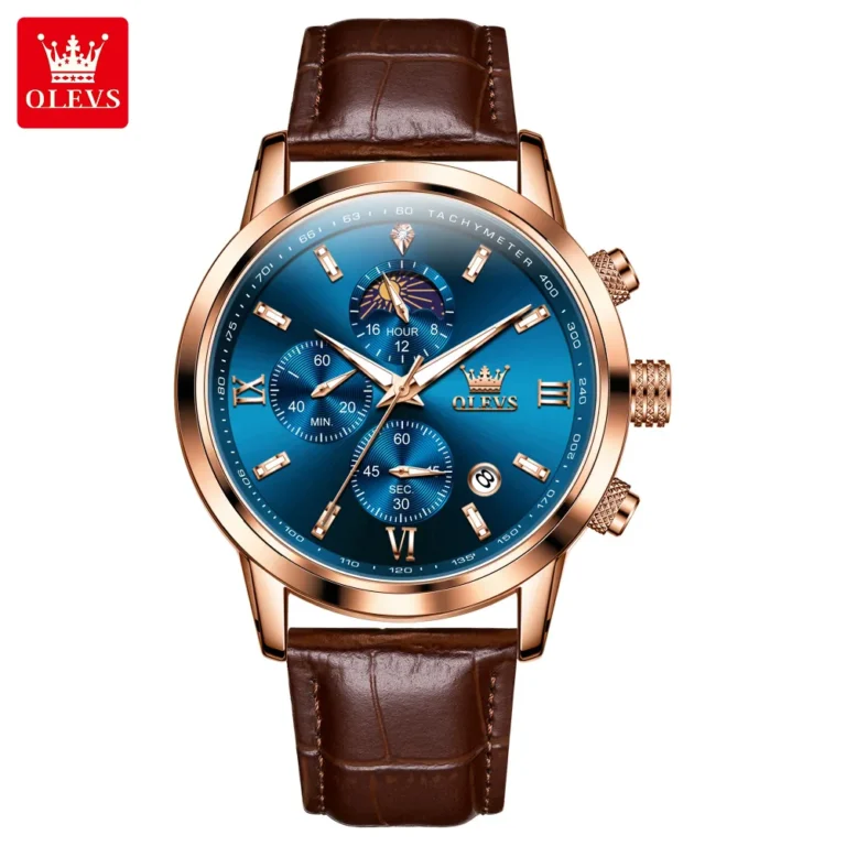 OLEVS 9812 - BROWN BLUE
