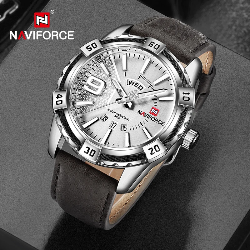 Naviforce 9117 L - Silver