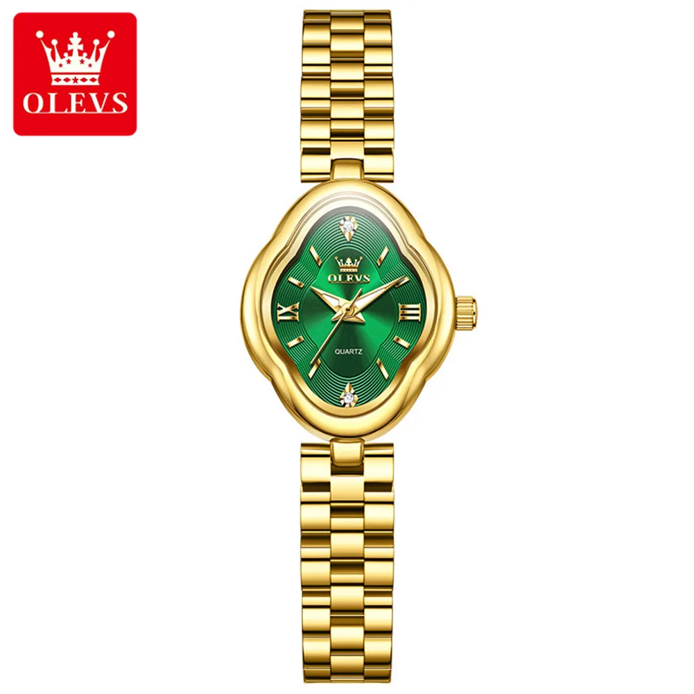 OLEVS 5666-GOLDEN GREEN