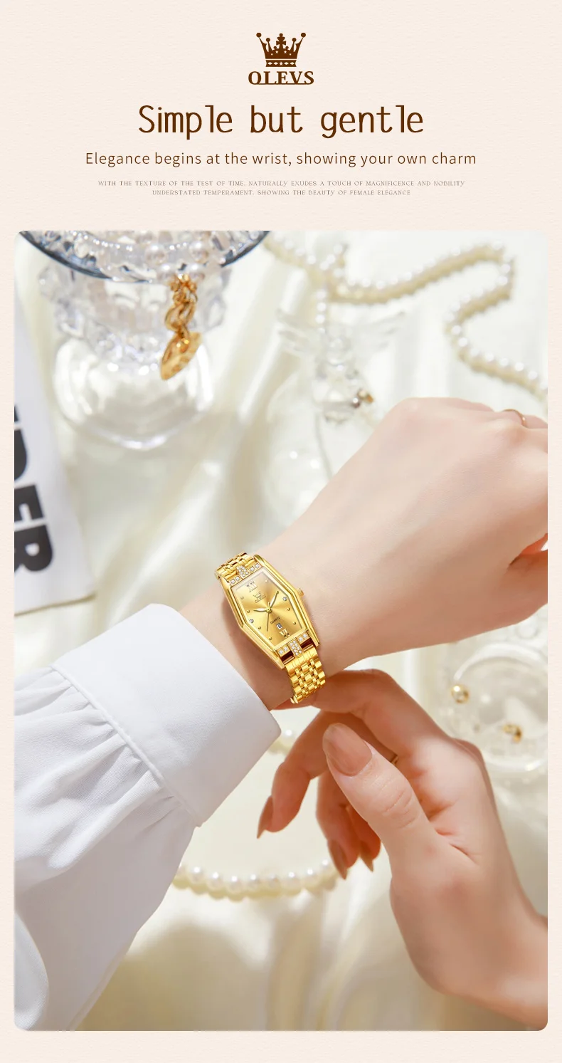 OLEVS 3699 -GOLDEN description image