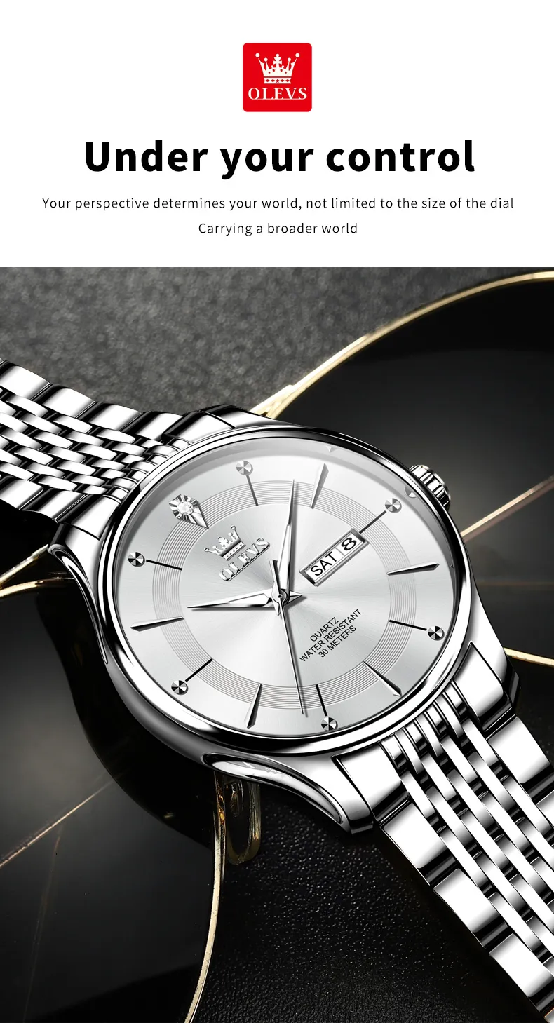 OLEVS 9908 -WHITE image 2