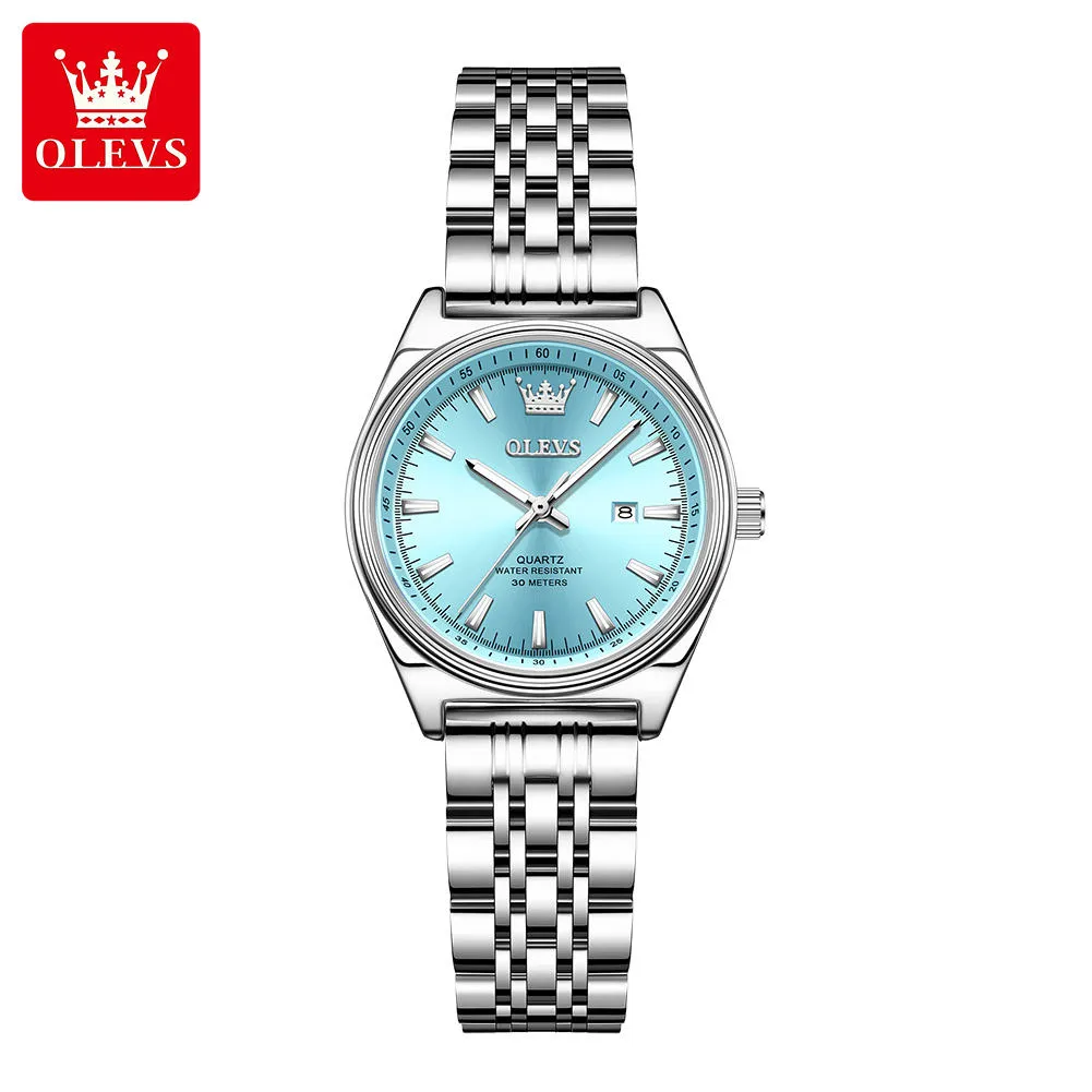 OLEVS 3703- SILVER BLUE
