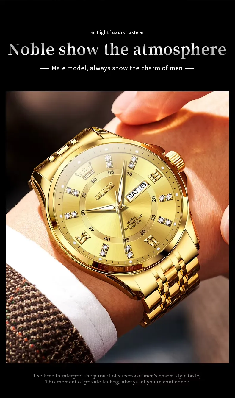 OLEVS 3620- GOLDEN description image