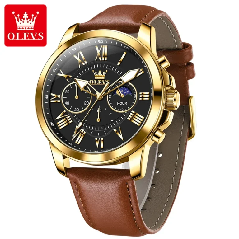 OLEVS 3632-GOLDEN BLACK