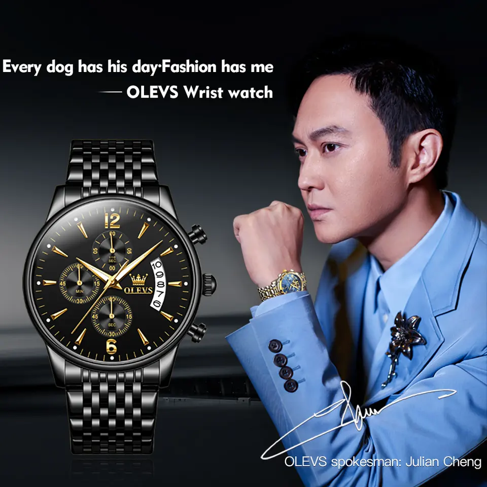 OLEVS 2867 -BLACK description image