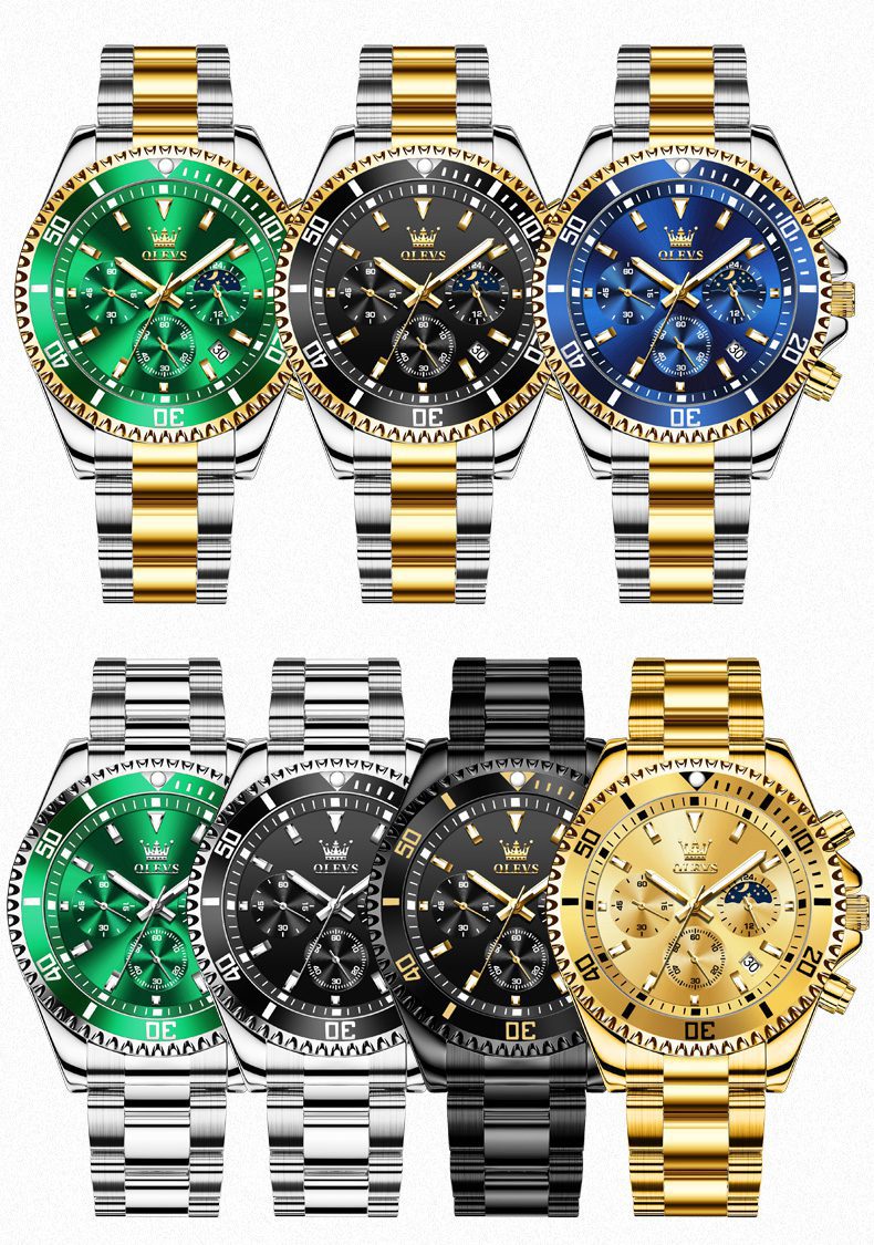 OLEVS2870 -GOLDEN GREEN description image