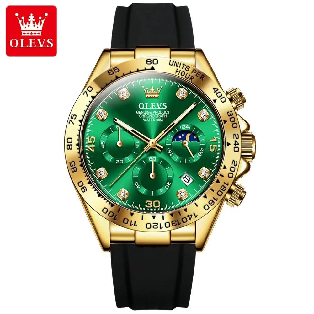 OLEVS 2875- GOLDEN GREEN