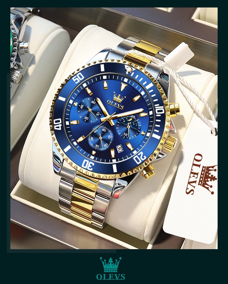 OLEVS2870 -GOLDEN BLUE image 2