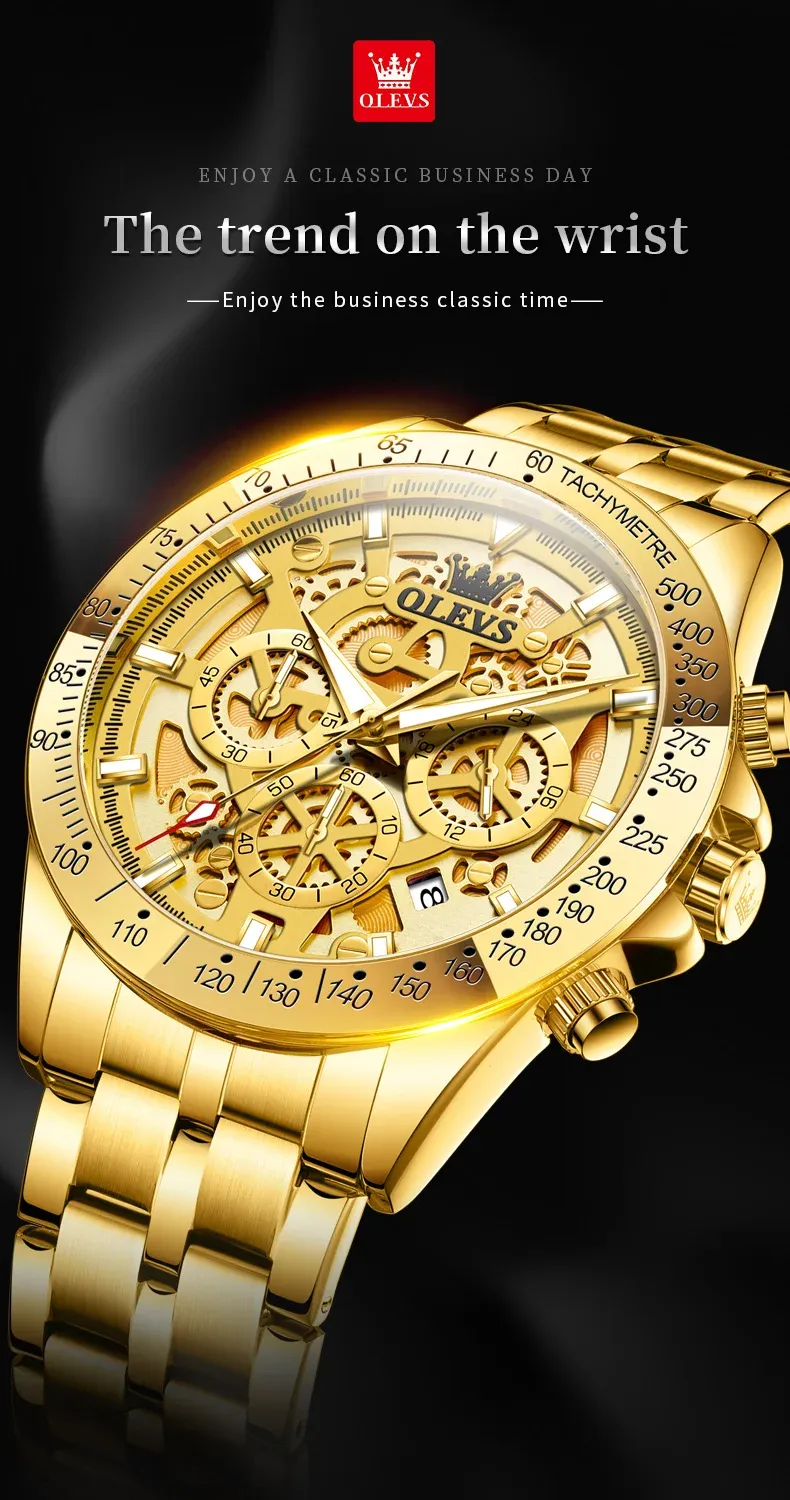 OLEVS 9913-GOLDEN description image
