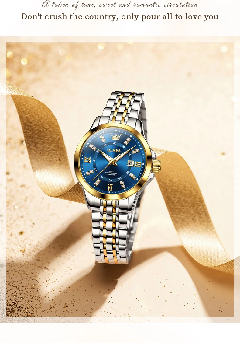 OLEVS 3620 - GOLDEN BLUE description image