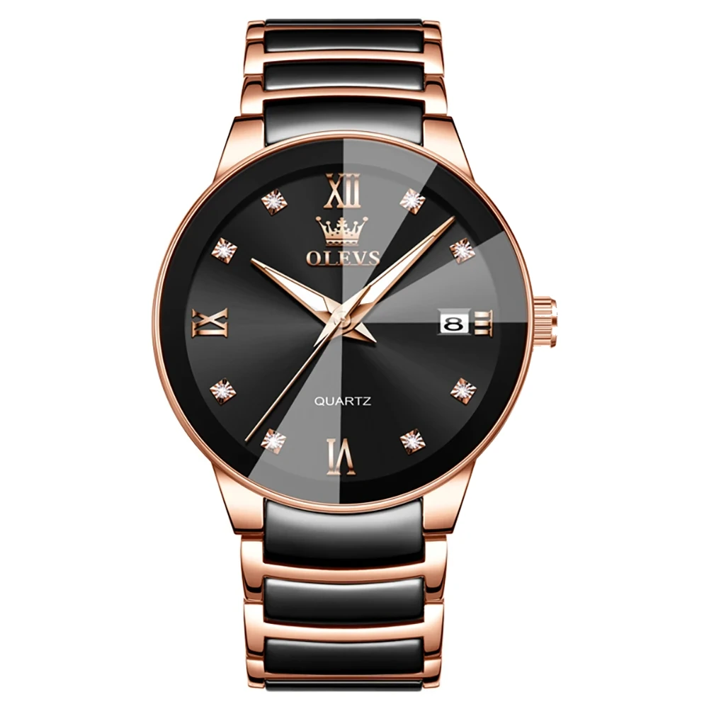 OLEVS 7114-ROSE BLACK