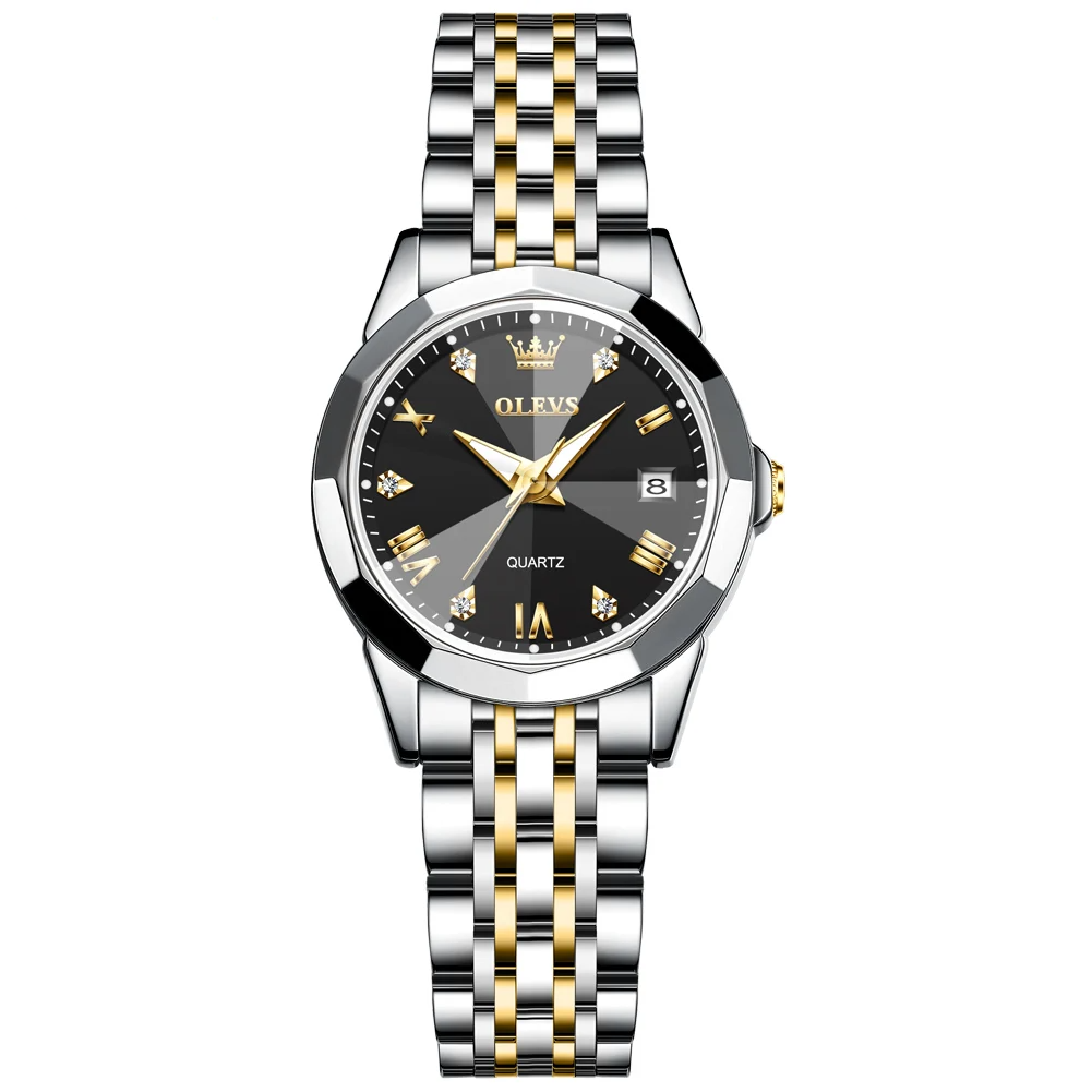 OLEVS 9931-GOLDEN BLACK