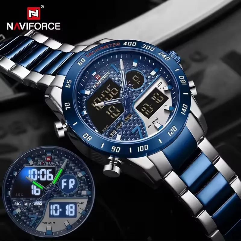 Naviforce 9171 CH - Blue - hover
