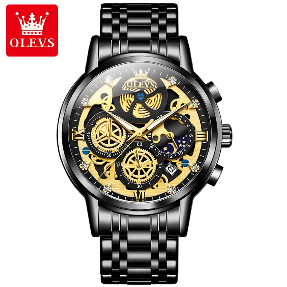 OLEVS 9947- BLACK