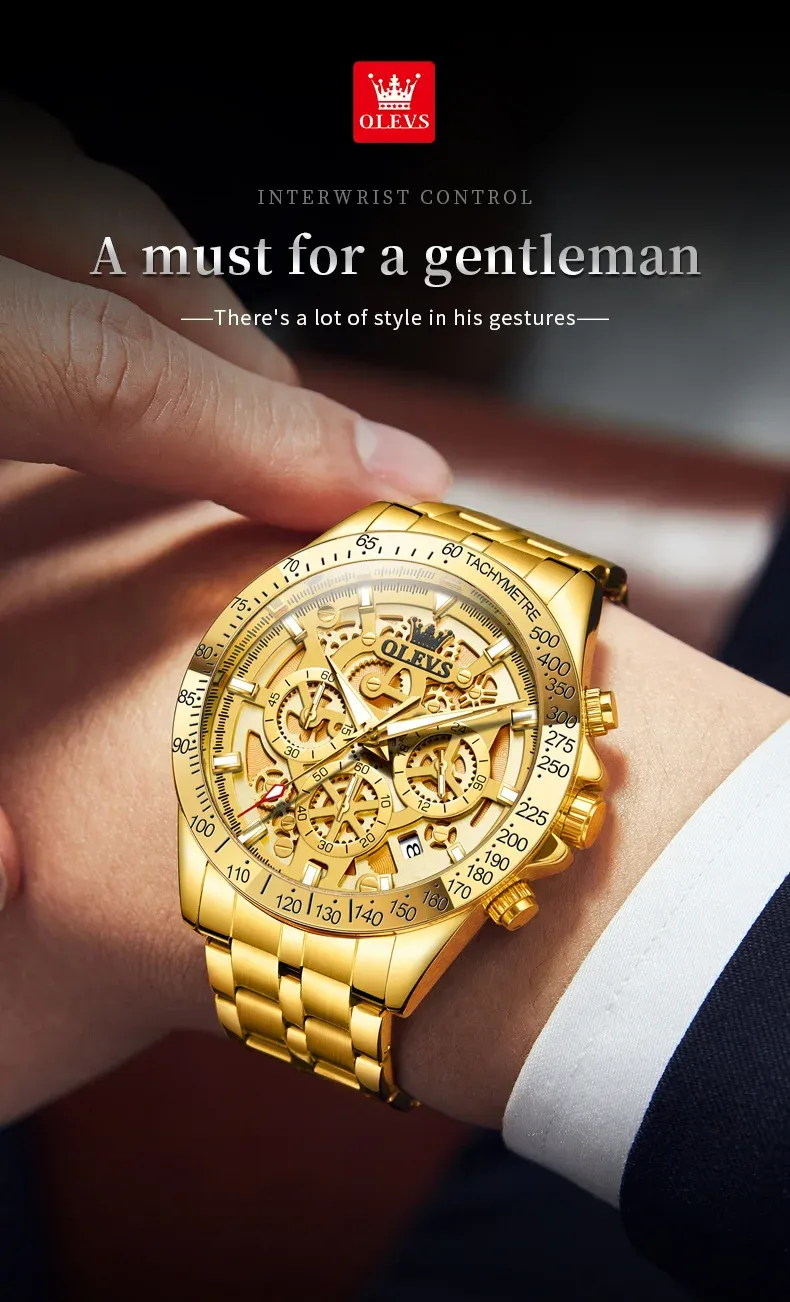 OLEVS 9913-GOLDEN description image