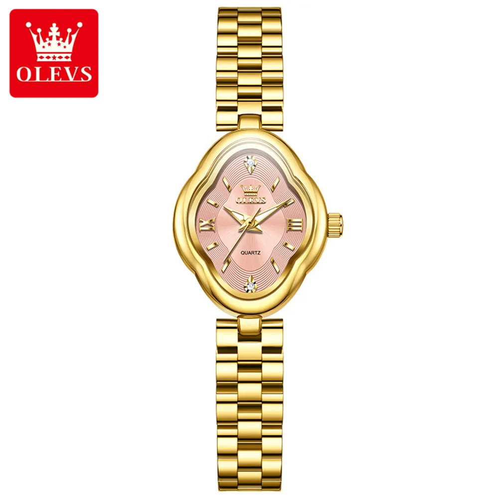 OLEVS 5666-GOLDEN PINK