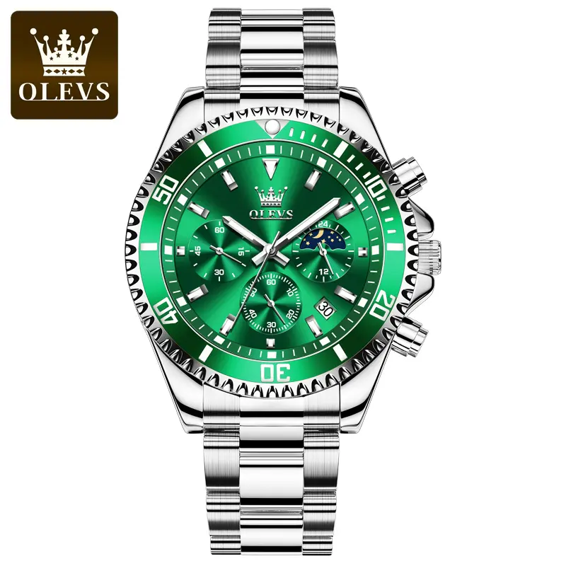 OLEVS 2870 - SILVER GREEN
