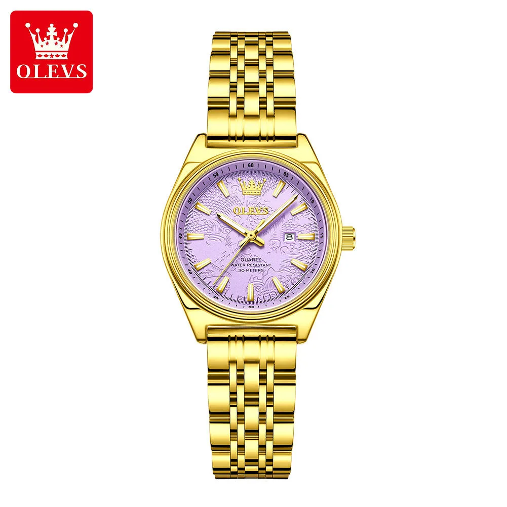 OLEVS 3703 PURPLE GOLDEN