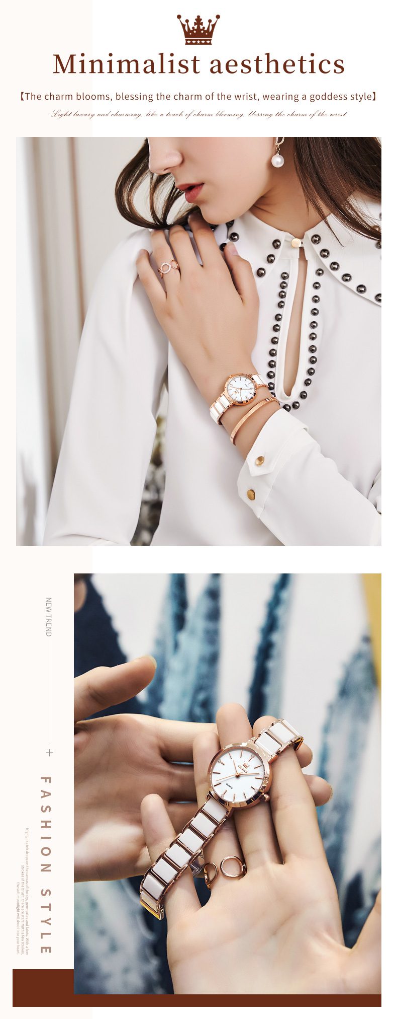 OLEVS 5877 -WHITE description image