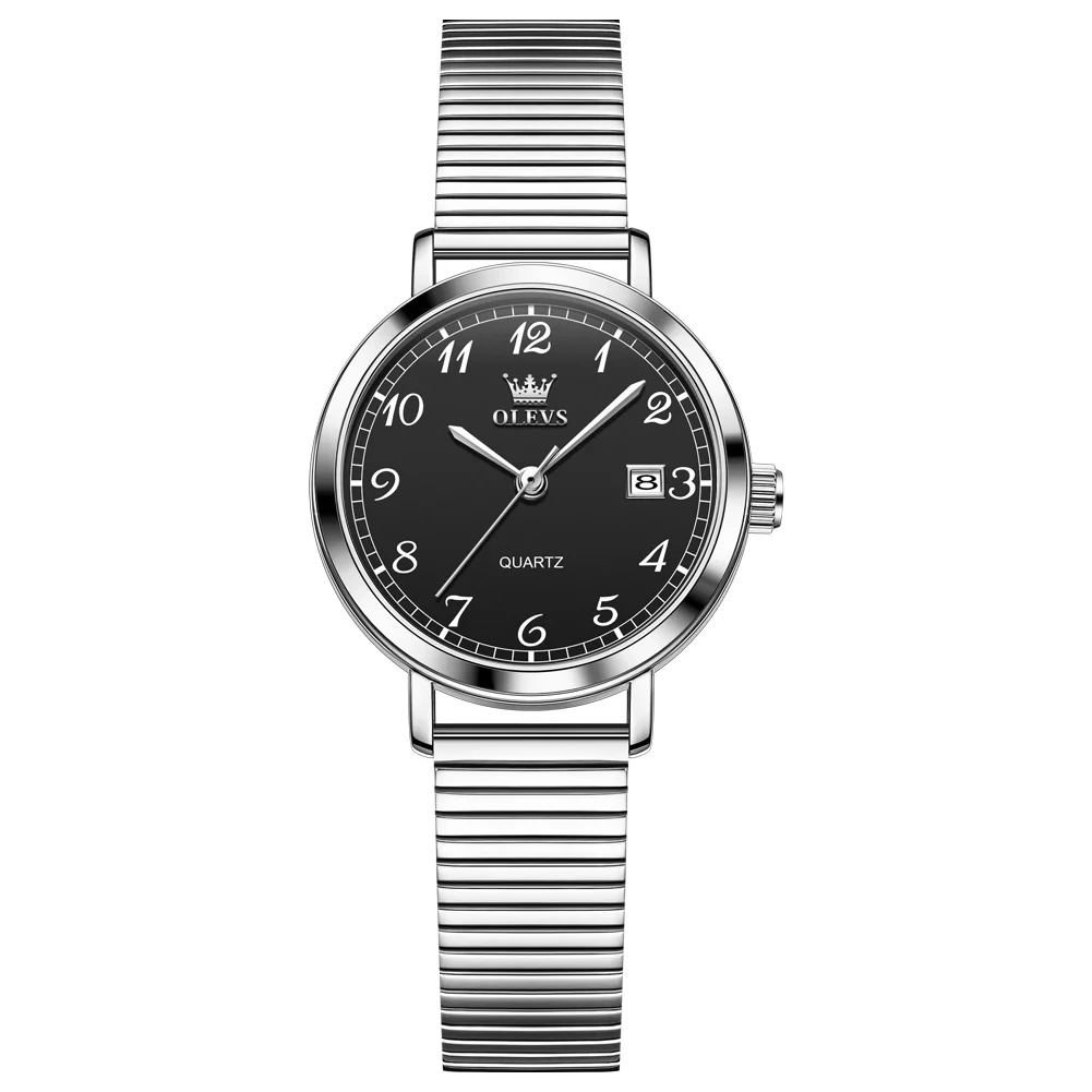 OLEVS 7130 - SILVER BLACK