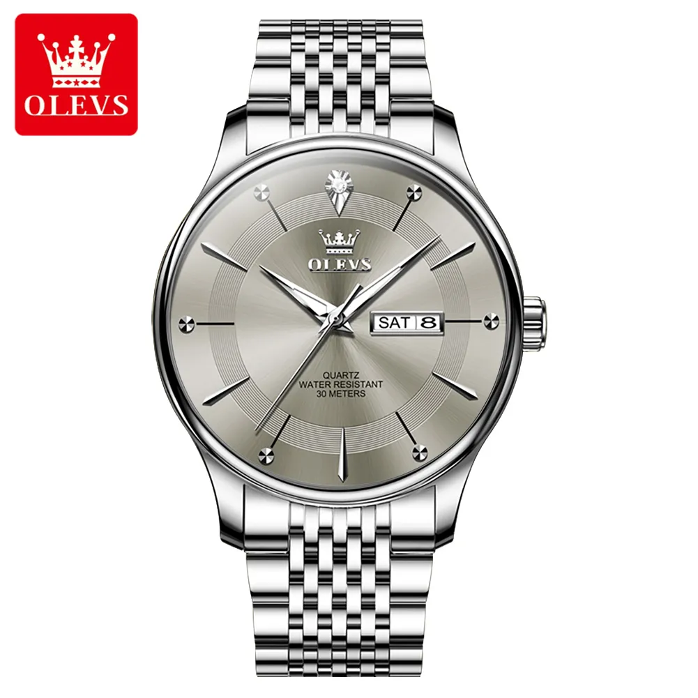 OLEVS 9908 -WHITE GRAY