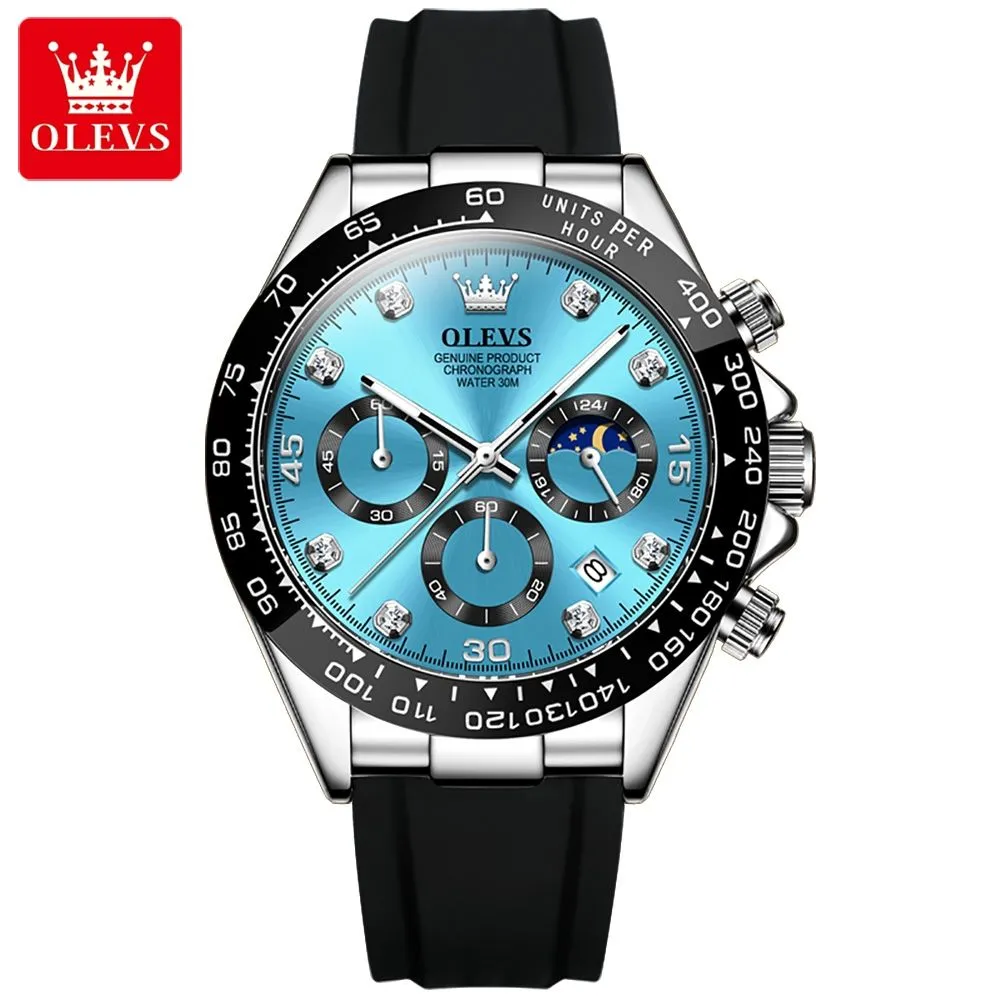 OLEVS 2875 - SILVER BLUE